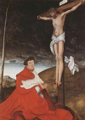  Cardinal Albrecht of Branden-burg before the Crucified Christ (mk08)